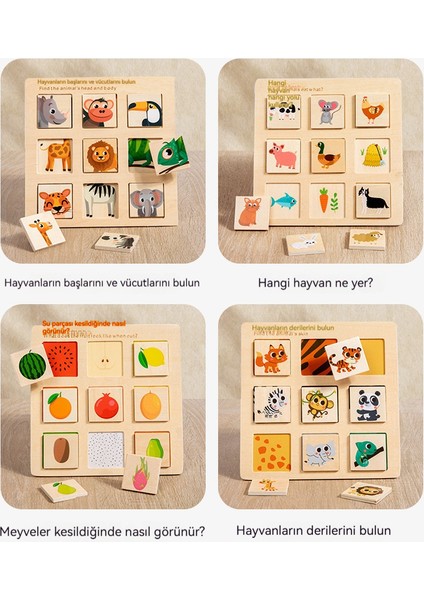 Lojik Düşünce Bulmaca Eşleştirme Zeka Oyuncağı (Yurt Dışından) fırsatları