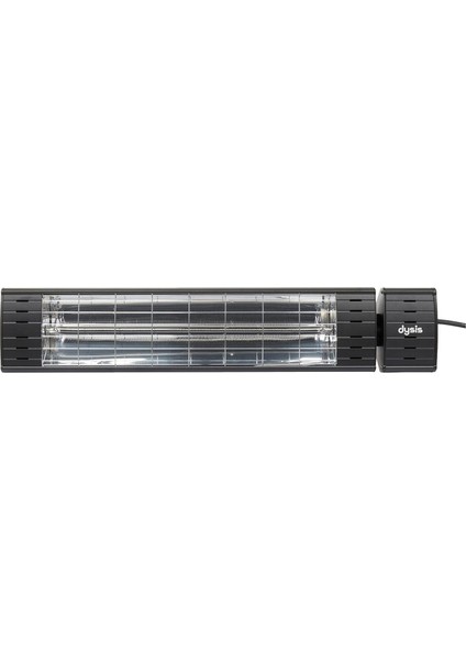 DH-7452 Art Plus Karbon Serisi IP65 Suya-Toza Dayanıklı 2300 W Siyah İç/Dış Mekan Isıtıcı