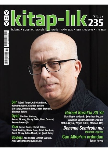 Kitap-Lık Sayı 235 Gu¨rsel Korat’la 30 Yıl