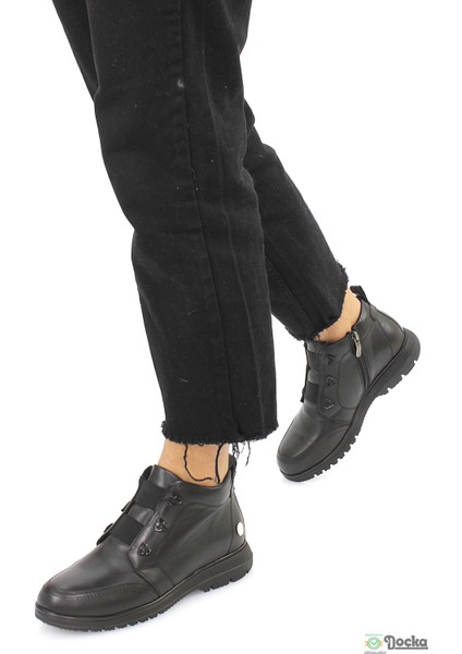 Mammimia Kadın Hakiki Deri Ortopedik Bağcıksız Kısa Bot M26/KB1730 fiyatları