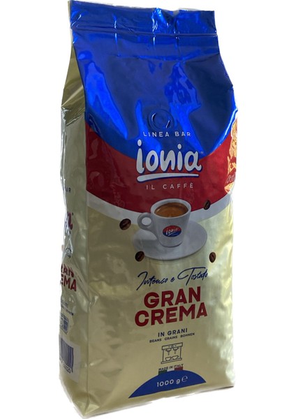 Ionia Il Caffe Gran Crema Çekirdek Kahve 1000 gr