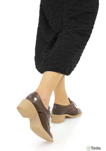 Mammimia Kadın Hakiki Deri Klasık Alçak Topuklu Ayakkabı M26/KA7165 modelleri