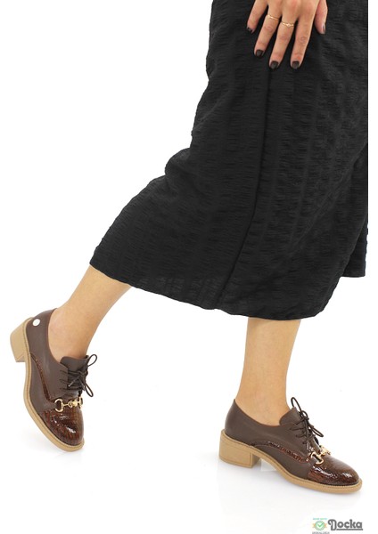 Mammimia Kadın Hakiki Deri Klasık Alçak Topuklu Ayakkabı M26/KA7165 fırsatları