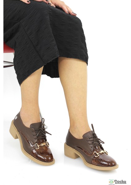 Mammimia Kadın Hakiki Deri Klasık Alçak Topuklu Ayakkabı M26/KA7165 indirimleri