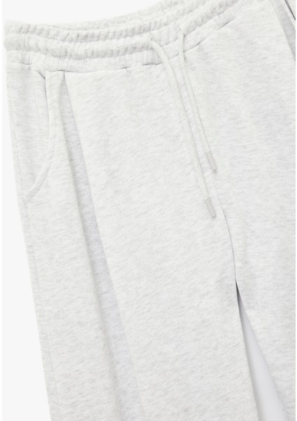 Rahat Kalıp Beli Bağcıklı Cepli Geniş Paça Eşofman Altı modelleri