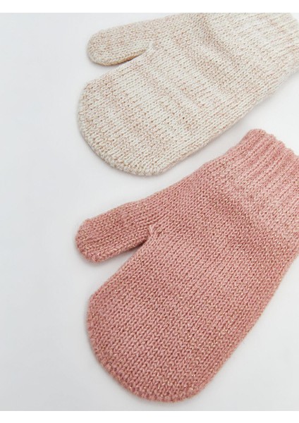 Basic Kız Bebek Triko Eldiven 2'li (W5) fiyatları