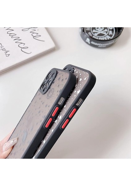 iPhone 12 Promax Kılıfı, 6,7 Inç, Planet Sky Yıldız Desenli Koruyucu Telefon Kılıfı Yarı Saydam Buzlu Sert Pc Arka Kılıf iPhone 12 Promax Için Silikon Tampon Kapağı, Beyaz Gökyüzü I (Yurt Dışından) fiyatları