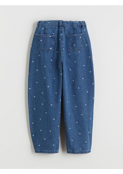 Balloon Fit Kız Çocuk Jean Pantolon (W5) fırsatları