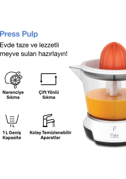 Press Pulp Narenciye Sıkacağı fırsatları