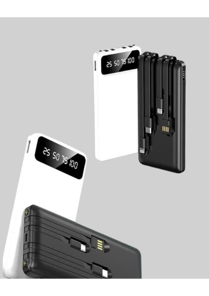 Zengezur 20.000MAH Pd Powerbank LED Işık LCD Ekran Dahili Kablo Çoklu Giriş fiyatları