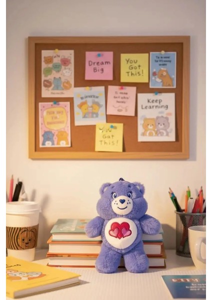 Care Bears Lisanslı Peluş Çanta Süsü Anahtarlık (Share)