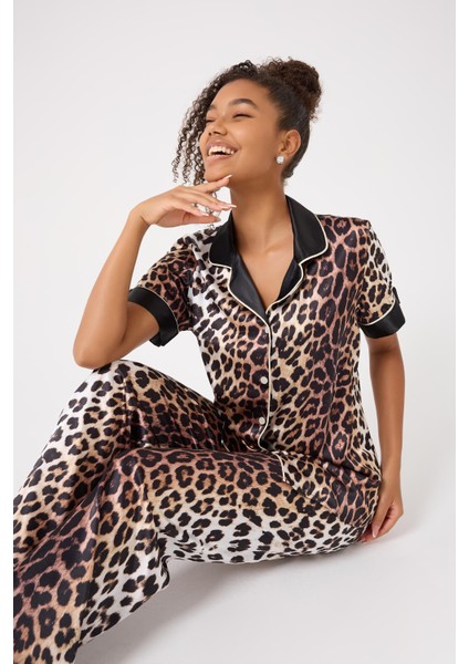 Missayza 1015 V.s Model Biyeli Saten Pijama Takım fiyatları