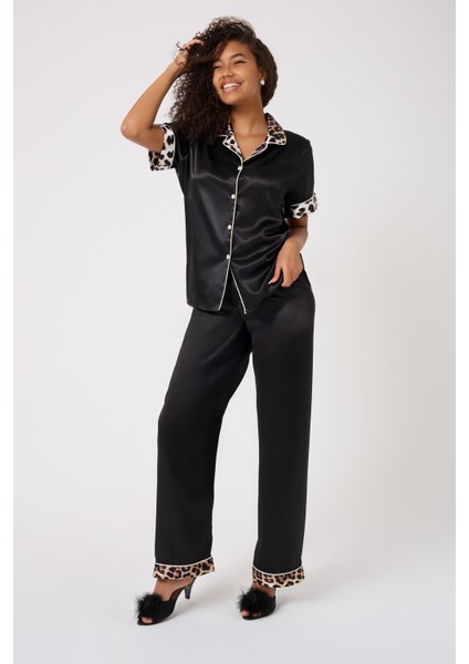 Missayza 1015 V.s Model Biyeli Saten Pijama Takım indirimleri