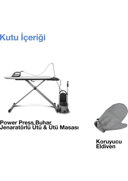 Power Press Jeneratörlü Ütü
