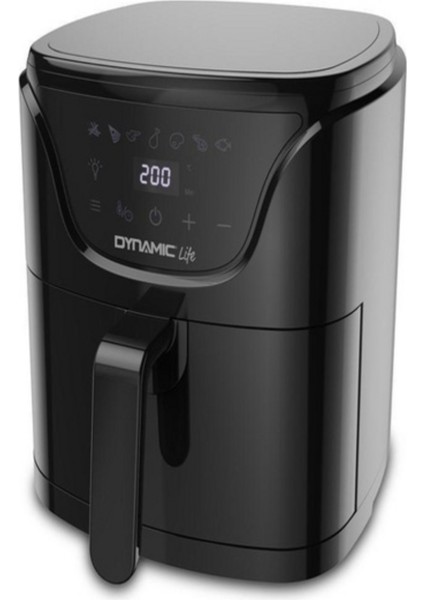 5 Litre Siyah Hızlı Hava Pişirici, Sağlıklı ve Pratik Kullanım modelleri