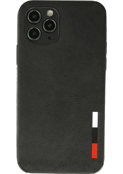 iPhone 11 Pro Kılıf Loop Deri Silikon - Siyah