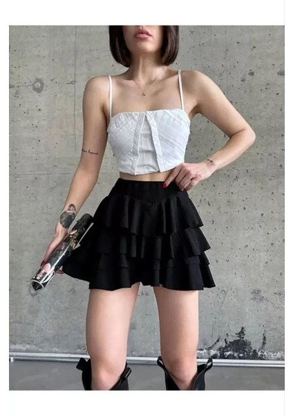 Mykonos Basic Etek - Siyah indirimleri