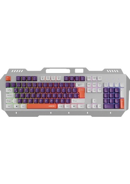 PGM36 Kablolu Rgb Aydınlatmalı Gaming Oyuncu Klavye Mor
