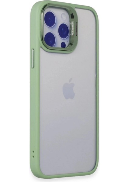 iPhone 14 Pro Kılıf Roblox Lens Standlı Kapak - Yeşil modelleri
