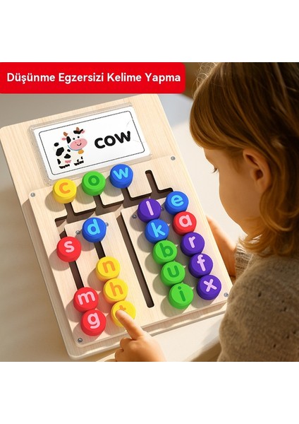 Kelime Mantık Zekâ Eğitici Oyuncak (Yurt Dışından) indirimleri