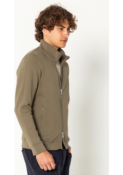 Erkek Modern Tasarım Teknolojik Kumaş Süper Yumuşak Çift Fermuar Açılır Detaylı Ince Mont fırsatları