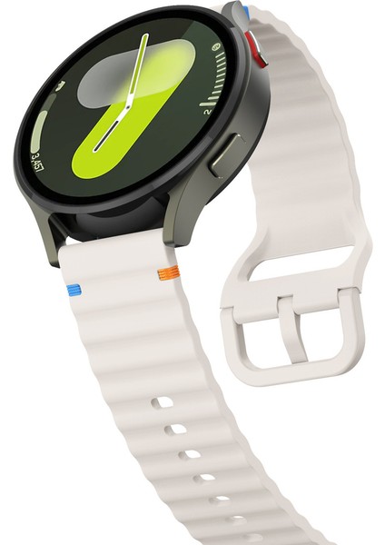 Huawei Watch Gt3 42 Mm-Gt2 42 mm Ile Uyumlu (20 Mm) Dalgalı Dikiş Detaylı Silikon Saat Kordonu fiyatları