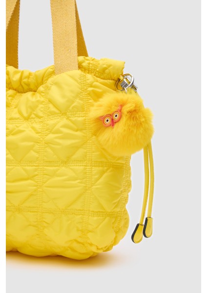 Puff Kumaş Kolon Saplı Büzgülü Nikel Aksesuarlı Omuz Çantası modelleri