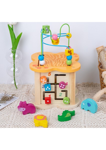 Dört Yüzlü Boncuk Oyunu Hazine Kutusu Zeka Oyuncağı (Yurt Dışından) indirimleri