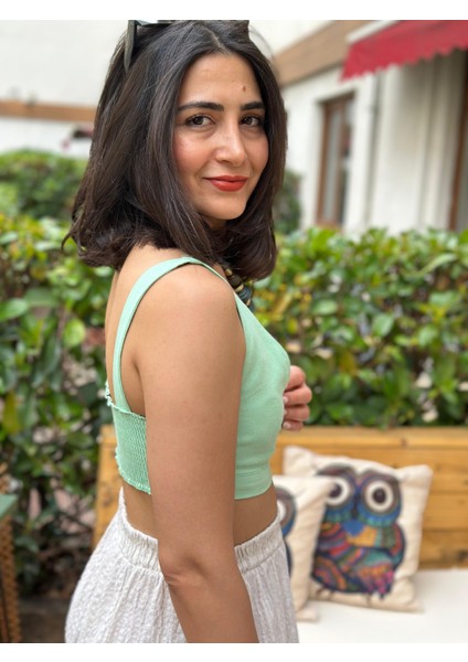 Kadın Arkası Lastikli V Yaka Büstiyer fiyatları