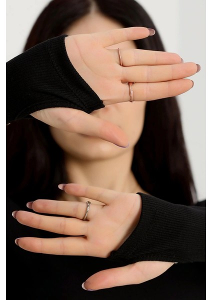 Bisiklet Yaka Parmak Geçmeli Kaşkorse Bluz Siyah A3829 indirimleri