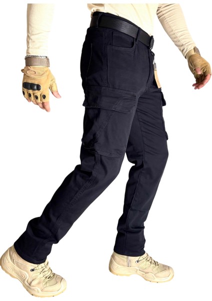 Erkek Kargo Pantolon Taktikal Outdoor Cepli