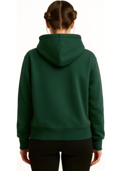 Outdoors Tasarım Kapşonlu Sweatshirt