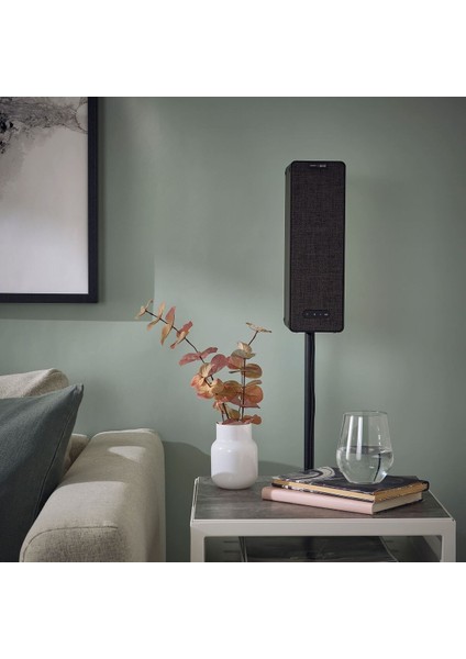Hoparlör Için Yüksek Ayak, Siyah, 117 cm fırsatları