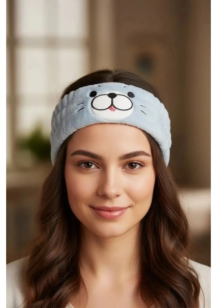 Sevimli Fok Suratlı Saç Bandı