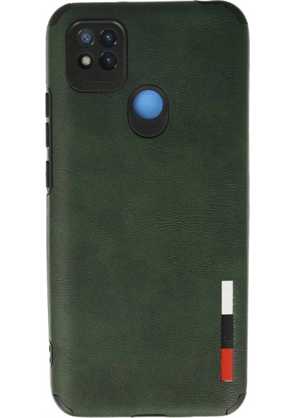 Xiaomi Redmi 9c Kılıf Loop Deri Silikon - Yeşil