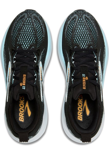 Broks Glycerin 22 Erkek Siyah-Mavi Koşu - Yürüyüş Ayakkabısı indirimleri