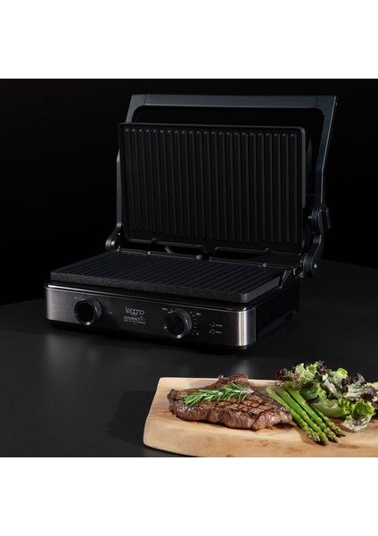 Yüksek Güçlü Çok Renkli Izgara ve Tost Makinesi 2150W