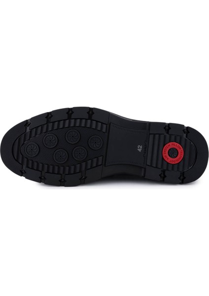 Erkek Hakiki Deri Siyah Loafer Ayakkabı 298 3110-W2050 Erk Ayk SK25-26 Sıyah Atlas fırsatları