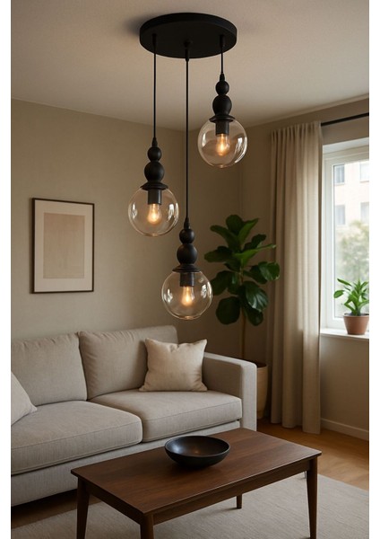 Bolivia Sarkıt 3lü Avize