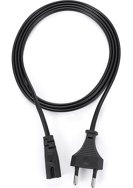 Avrupa Güç Kablosu 1,5 M Avrupa Güç Kablosu - Sekiz Rakamı Kuyruk Hattı (300 W Dahilinde) - Beyaz/siyah (Yurt Dışından) fiyatları