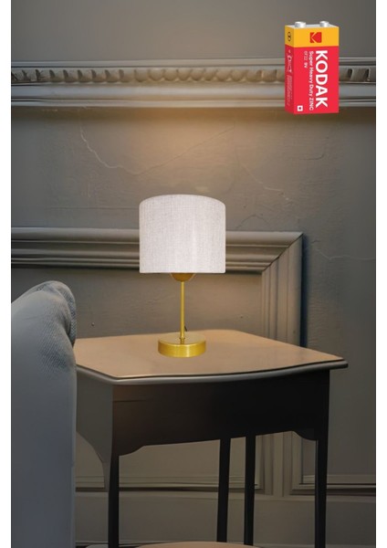 Pablo Eskitme Gold Ayak Pilli Masa Lambası 1 Adet