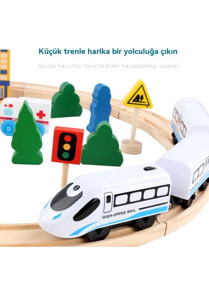 Ahşap Thomas Elektrikli Raylı Tren (Yurt Dışından) fiyatları