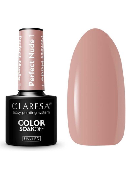 Kalıcı Oje Perfect Nude Açık Kahve Beji 01 5g