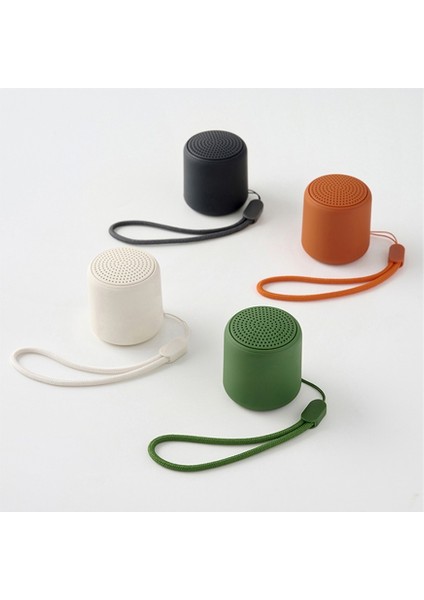 Mını Macaron Logo Taşınabilir Kablosuz Mini Bluetooth Hoparlör Masaüstü Hoparlör Ağır Bas (Yurt Dışından) fiyatları