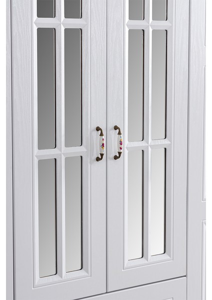 Mdf Yüzey Gardırop, Country West 6 Kapaklı Dolap indirimleri