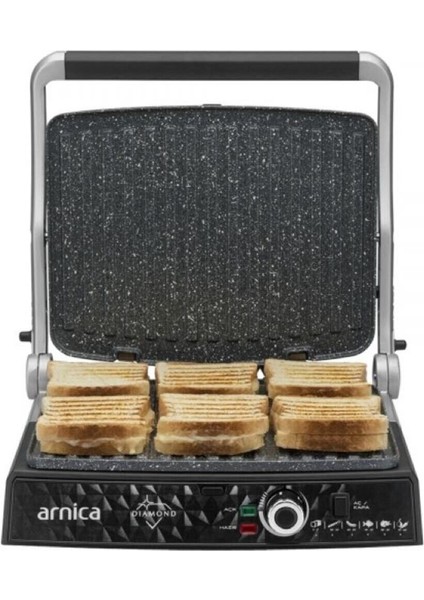 Renkli Izgaralı Tost Makinesi, Şık ve Kullanışlı Mutfak Gereci fiyatları