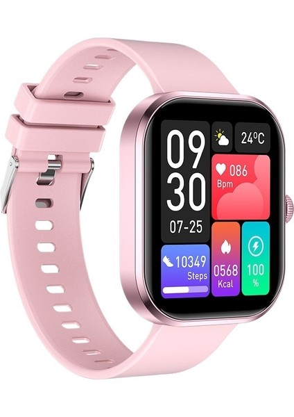 Spor Tüm Gün Sağlık Izleme Bluetooth Arama Ultra Düşük Güç Tüketimi Akıllı Saat (Yurt Dışından)
