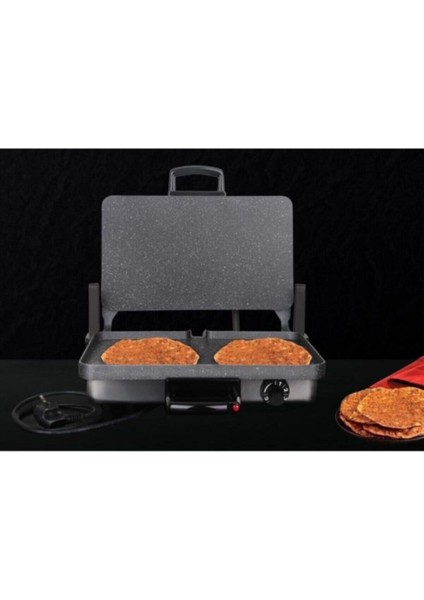 Bordo Renkte, Kolay Kullanımlı Lahmacun ve Yemek Yapma Makinesi. modelleri