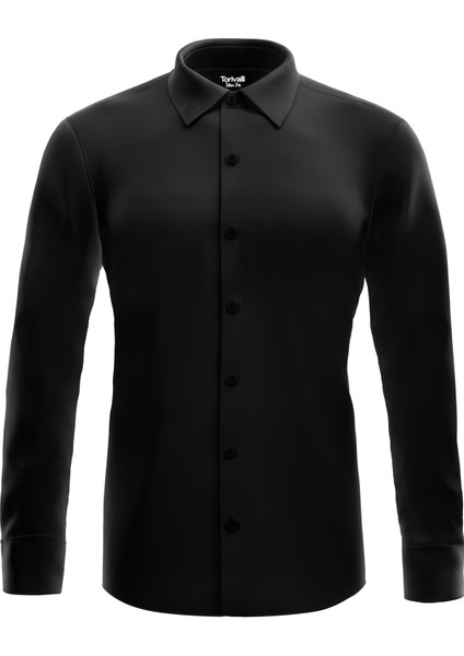 Dar Kesim Slimfit Saten Mevsimlik Cepsiz Uzun Kollu Kol Düğmesi Takılabilen Erkek Gömlek modelleri