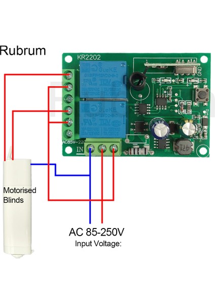 QIACHIP 2 Kanallı, 220 Volt 433 Mhz. Tek modül ile 2 cihaz kontrolü. Uzaktan Kumandalı Modül. 1 metal kumandalı. fiyatları